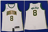 Celtics 8 Kemba Walker White City Edition Nike Swingman Jersey,baseball caps,new era cap wholesale,wholesale hats